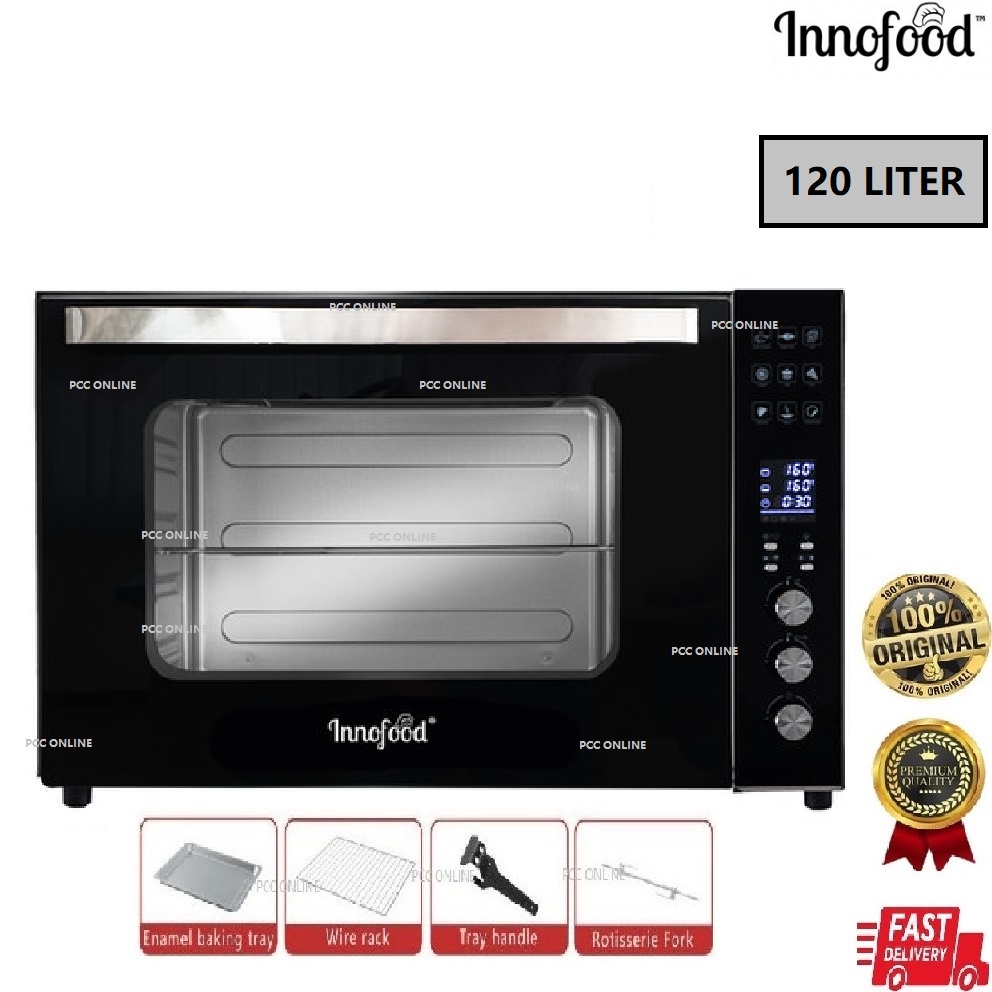 Innofood KT-CL120B Oven Digital Oven double layer glass fermentation Ketuhar (120L)