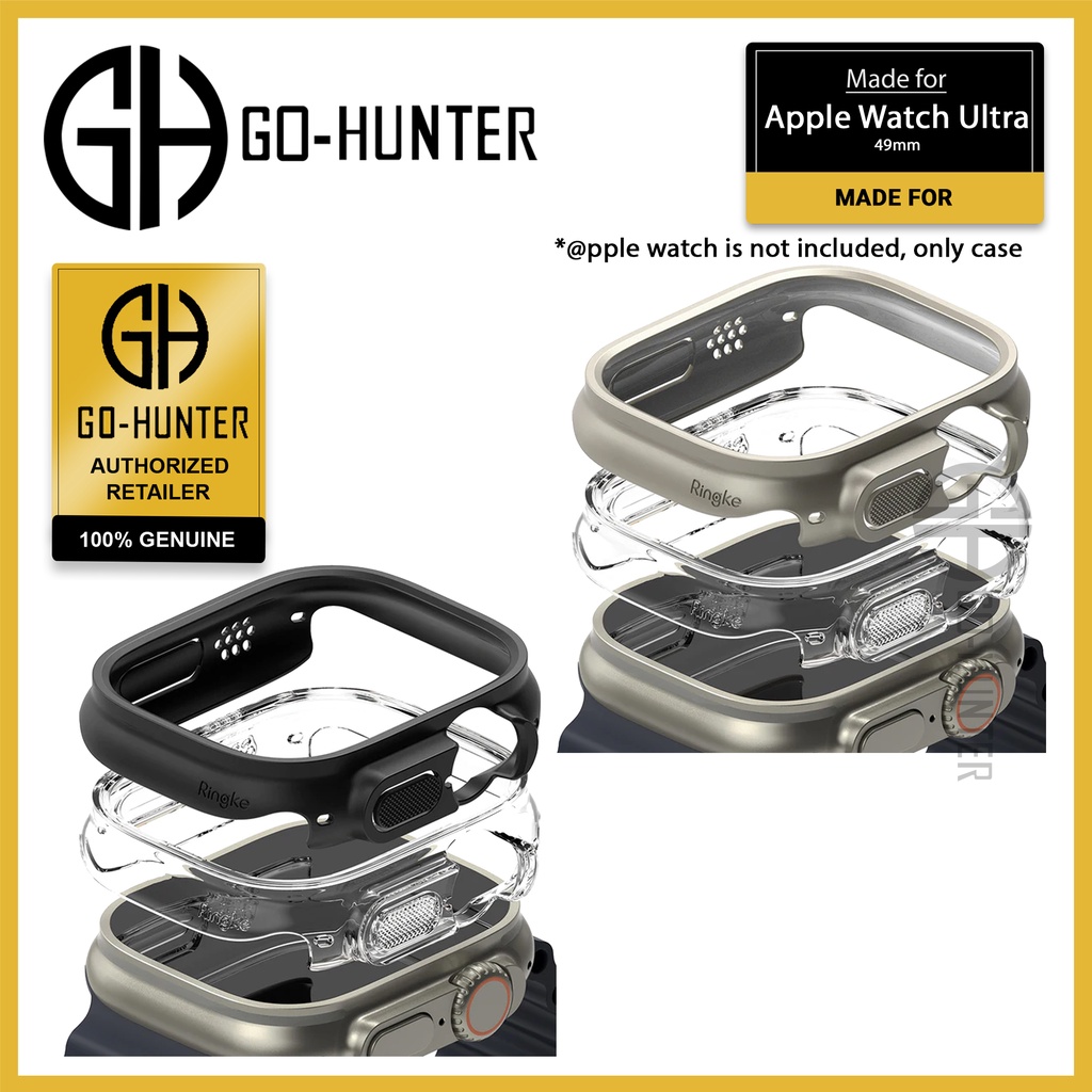 Ringke Slim Case for Apple Watch Ultra 49mm 2 pcs in 1 Pack ( Clear