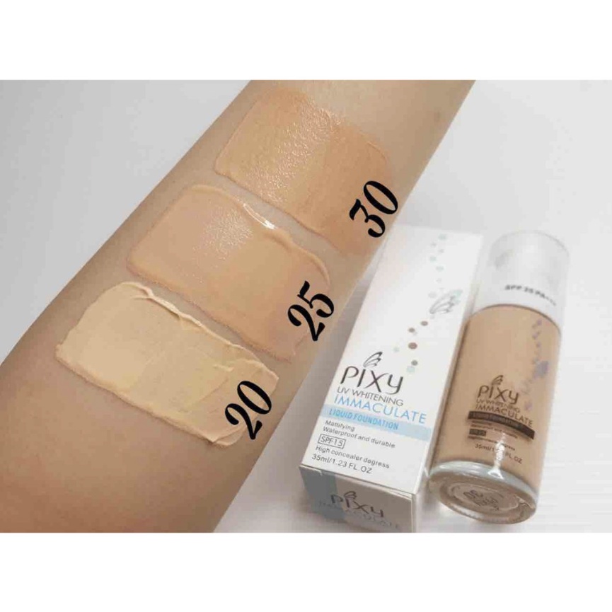 READY STOCK Pixy Full Coverage Whitening Silky Lasting full coverage