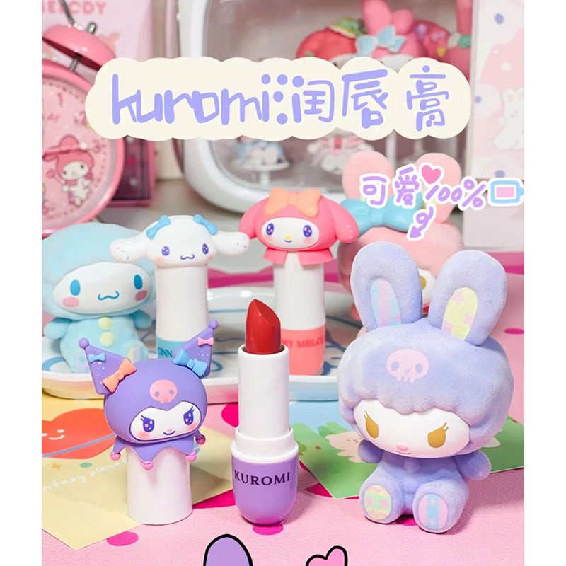 MINISO Sanrio Moisturizing Light Color Lip Balm Kuromi Melody Gloss
