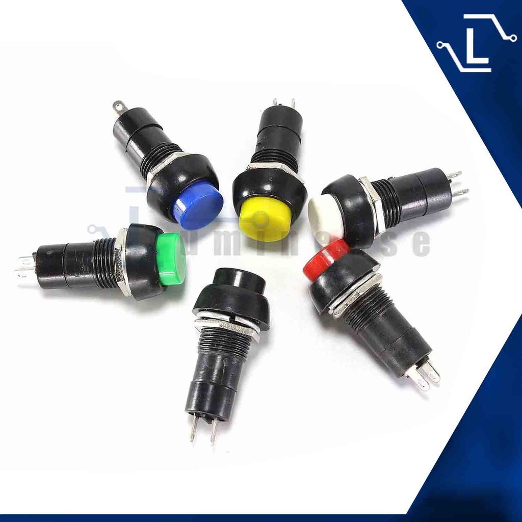 [Luminense] PBS-11A PBS-11B 12mm Push Button Switch On Off switch ...