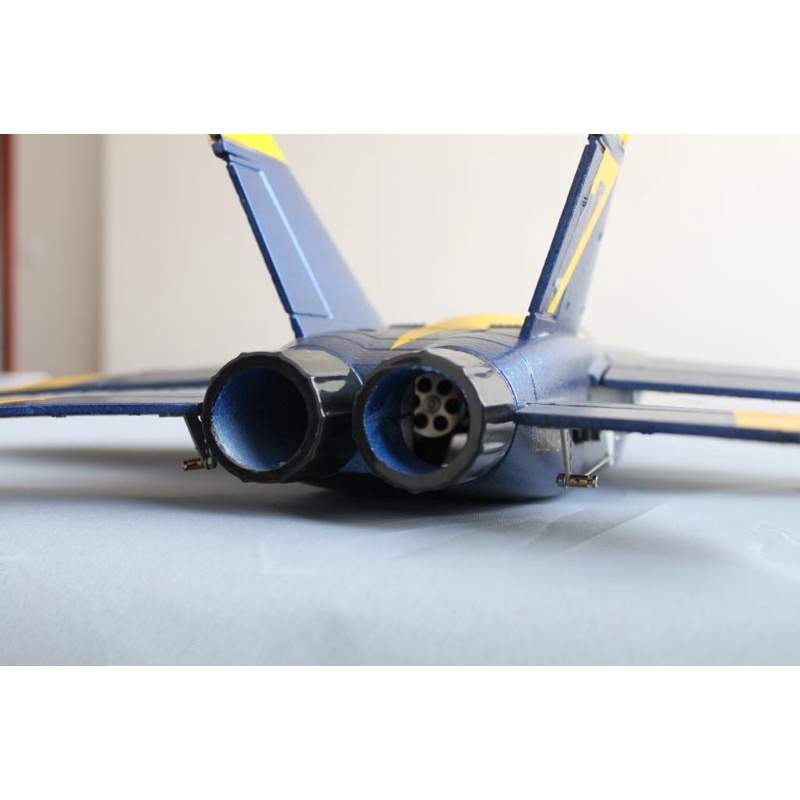 *READY STOCK* Banana Hobby F18 Blue Angel EDF JET 50mm *KIT + EDF