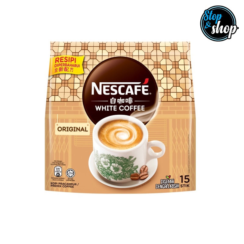 Nescafe White Coffee Original [15x32G] | Shopee Malaysia