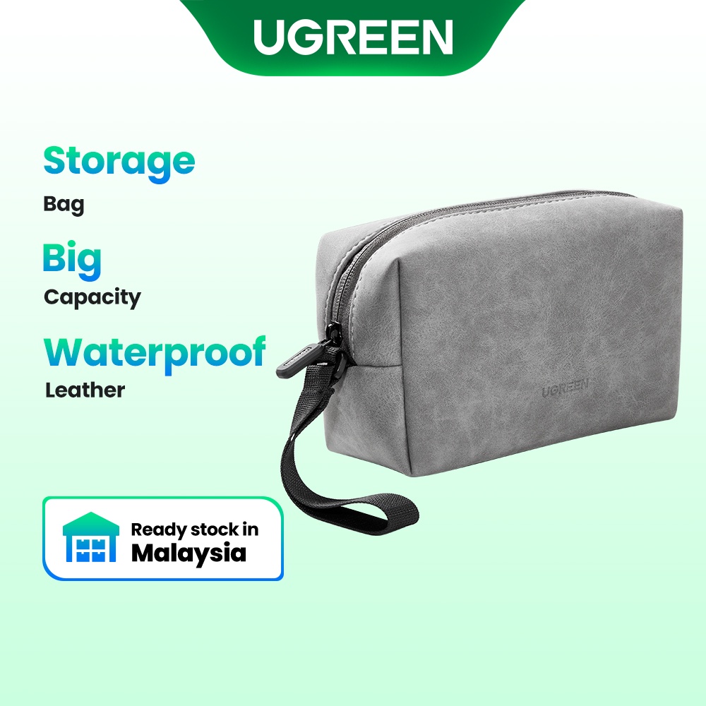 UGREEN Travel Case Gadget Bag Portable Electronics Accessories Organiser Travel Carry Hard Case Cable Tidy Storage Box