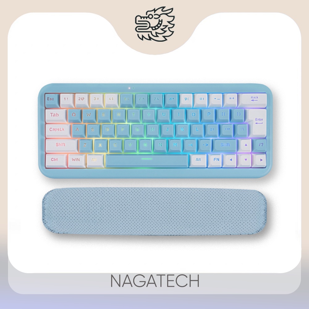 K63 Arm Rest Keyboard Wireless 2.4G Shopee Malaysia