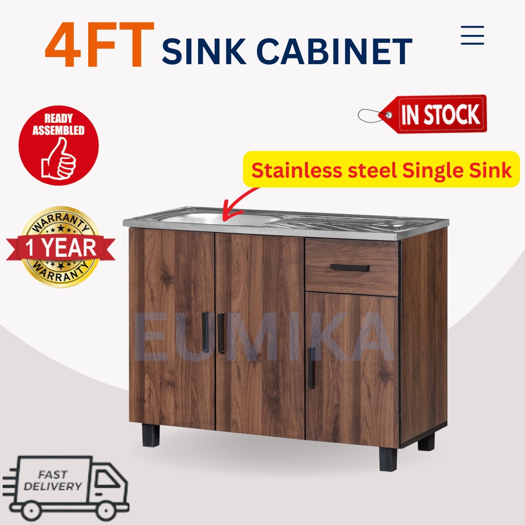 (READY ASSEMBLED) 4ft Sink Sink Kitchen Kitchen