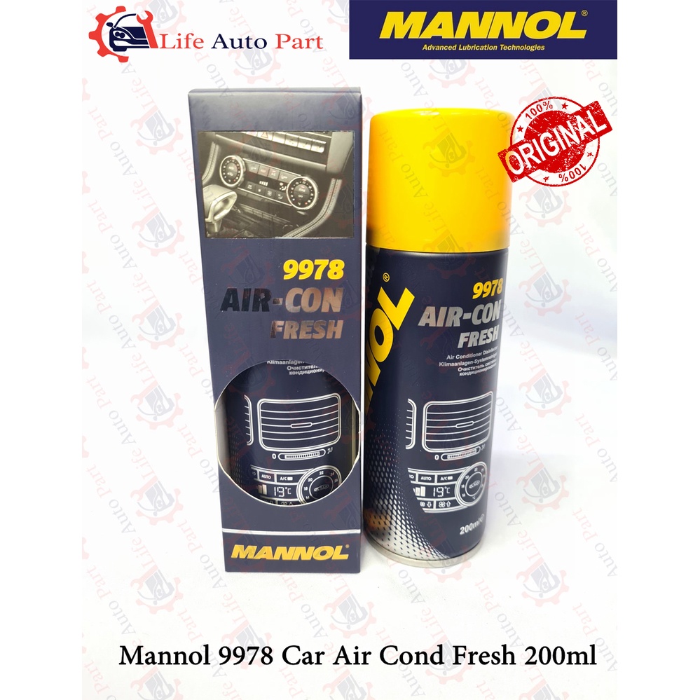 (Free Give) Mannol Air Cond Fresh 9978 200 ML (1PCS) (a) | Shopee Malaysia