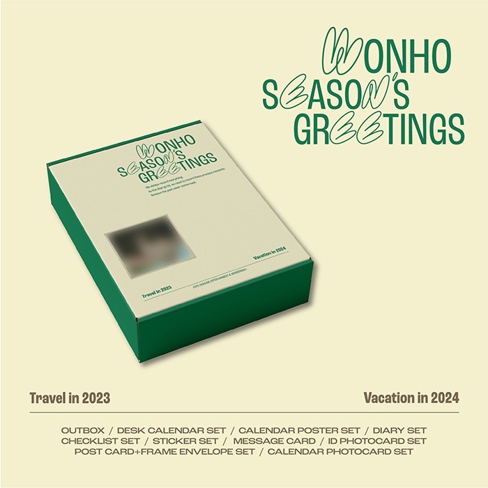 PreOrder Wonho 20232024 Season's Greetings Shopee Malaysia