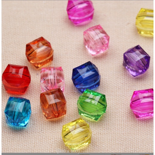 Acrylic loose bead diy hand beaded material accessories | Shopee Malaysia