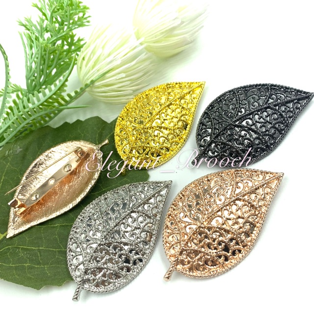 Elegant Brooch 1pc Traditional Dokoh Kebaya Kerongsang Bahu Daun Pin ...