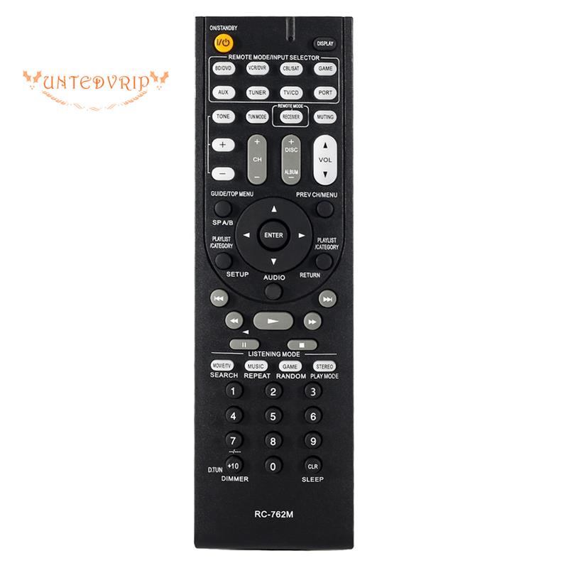 1 Piece Remote Control Replacement RC-762M Parts For Onkyo AV Receiver ...