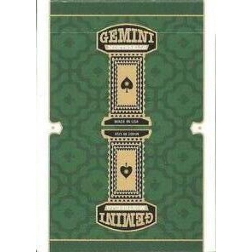 Gemini Casino Phthalo Green Playing Cards by Gemini