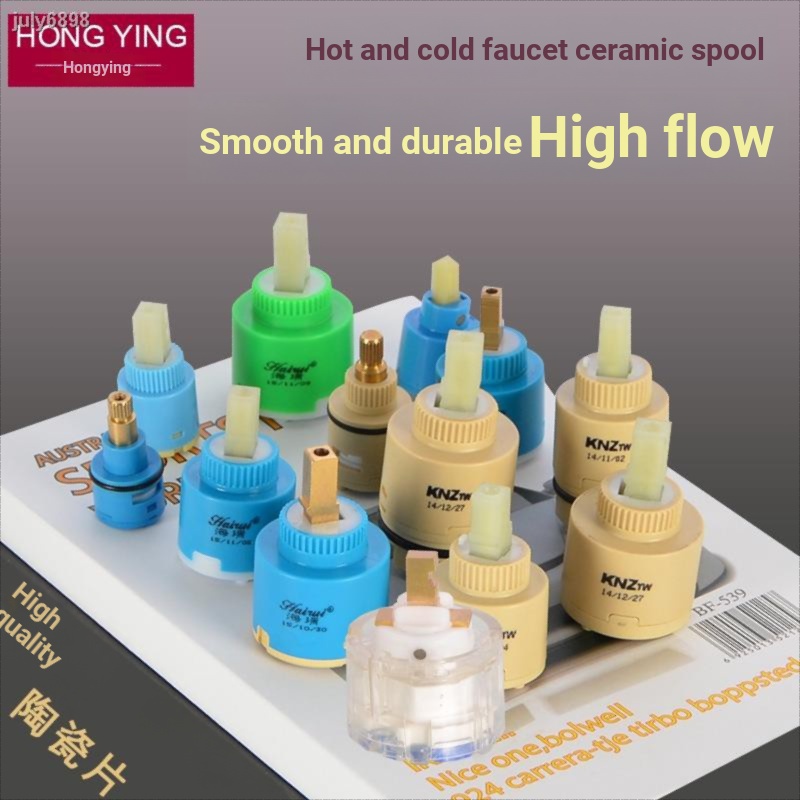 Quality Must Faucet Valve Core Hot Cold Mixing Water Temperature Resistant Ceramic Chip 25/35/40 Vegetable Basin Swit... - Image 4