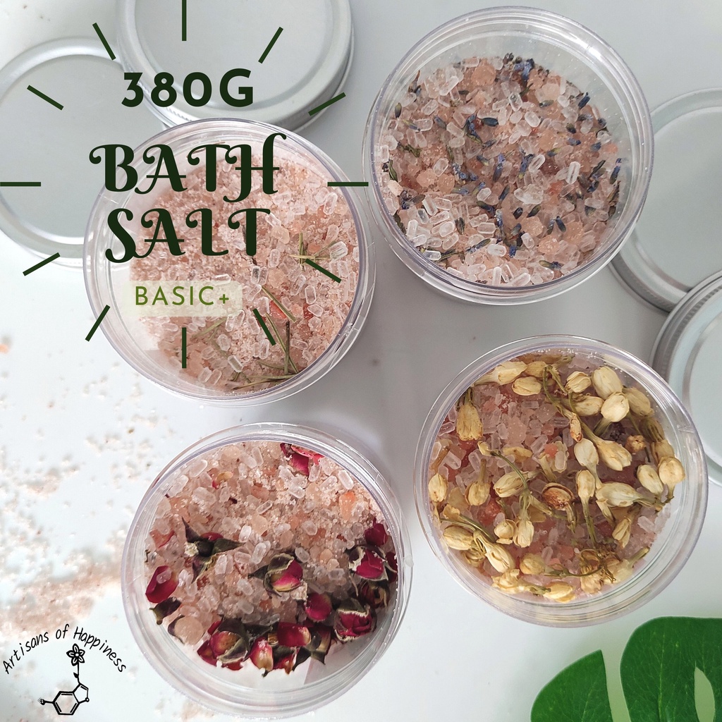 380g Bath Salt Body / Foot Soak / Scrub/ Rendam Kaki | Himalayan Pink ...