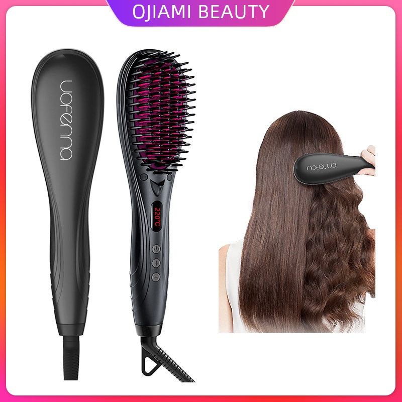 2 in 1 Hair Straightener Comb Hair Curler 5 Constant Temperature Anti-Scald Hair  Styling Tools Perfect For At-Home Professional Salon Use | Shopee Malaysia