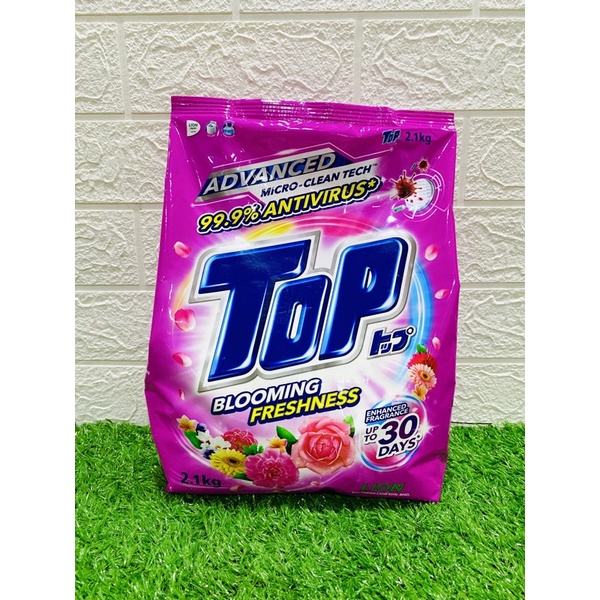 TOP ADVANCED MICRO-CLEAN TECH DETERGENT POWDER [2.1KG/2.3KG] [Laundry Powder Detergent] [Serbuk Penc