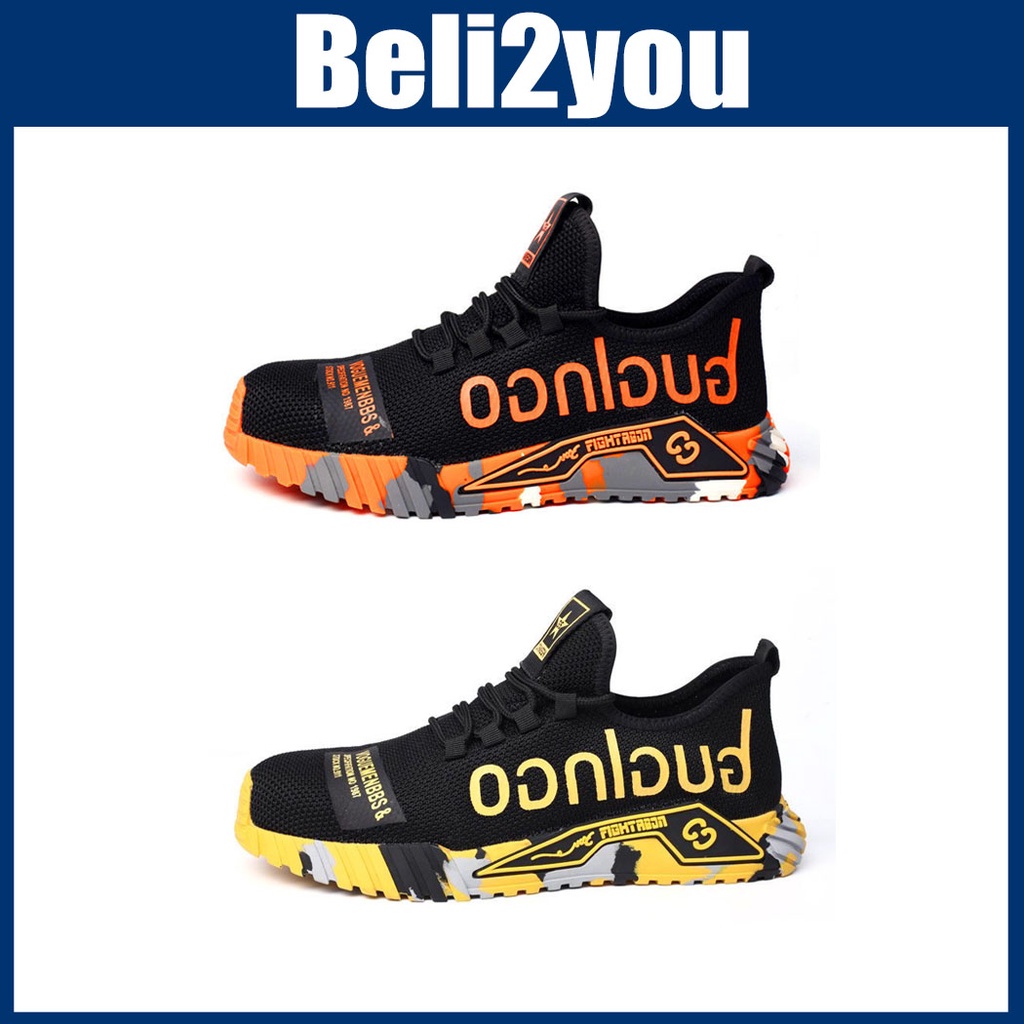 Beli2you Black Sneakers Men Black Sport Shoes Men Shoes Running Shoes Men Sneakers Murah Kasut