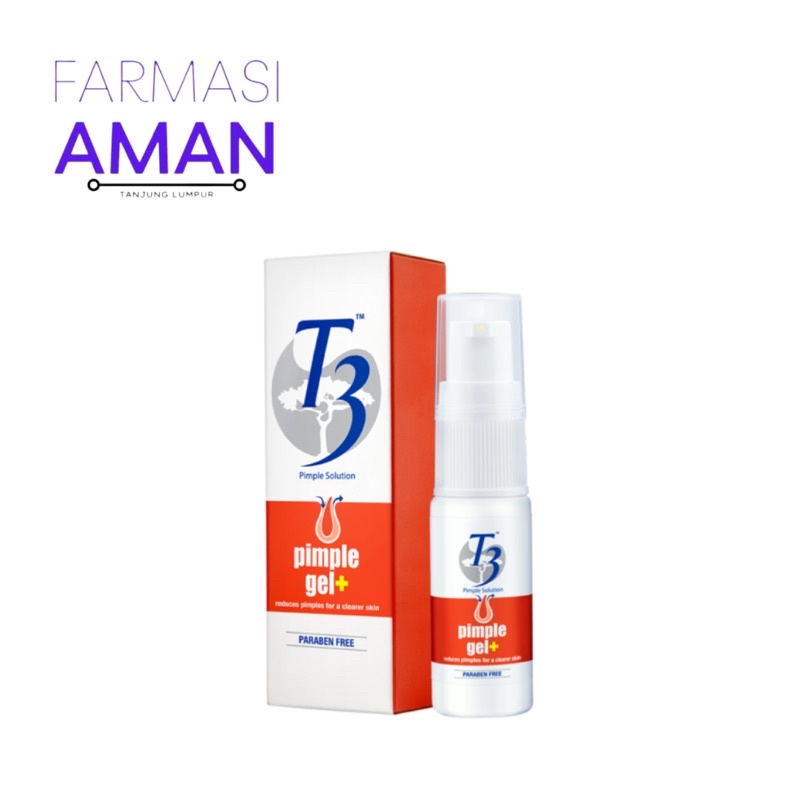 T3 Pimple Solution Gel Plus 15g Shopee Malaysia