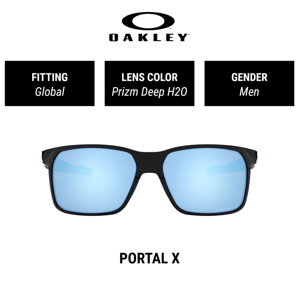 Oakley Portal X Men Global Fitting Polarized Prizm Sunglasses (59 mm)  OO9460 946004 | Shopee Malaysia