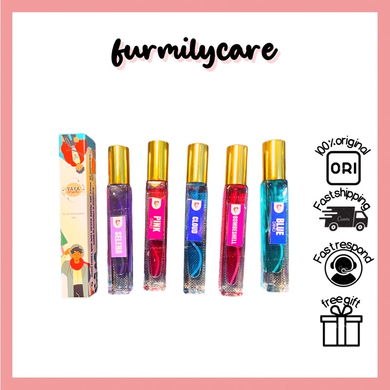 viral tiktok perfume yaya empire x Mia azahar trial set 10 ML Shopee