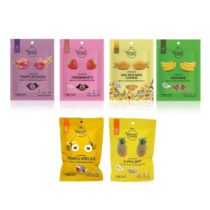 Halal Dehydrated Healthy Thai Fruit Snacks 25g [nana Fruit] 