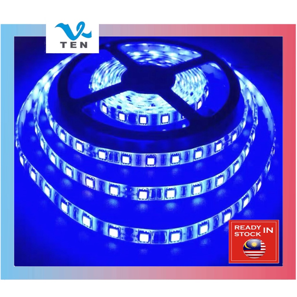 240V IP67 Blue LED Strip Light Ceiling Light Sticker Light 10cm