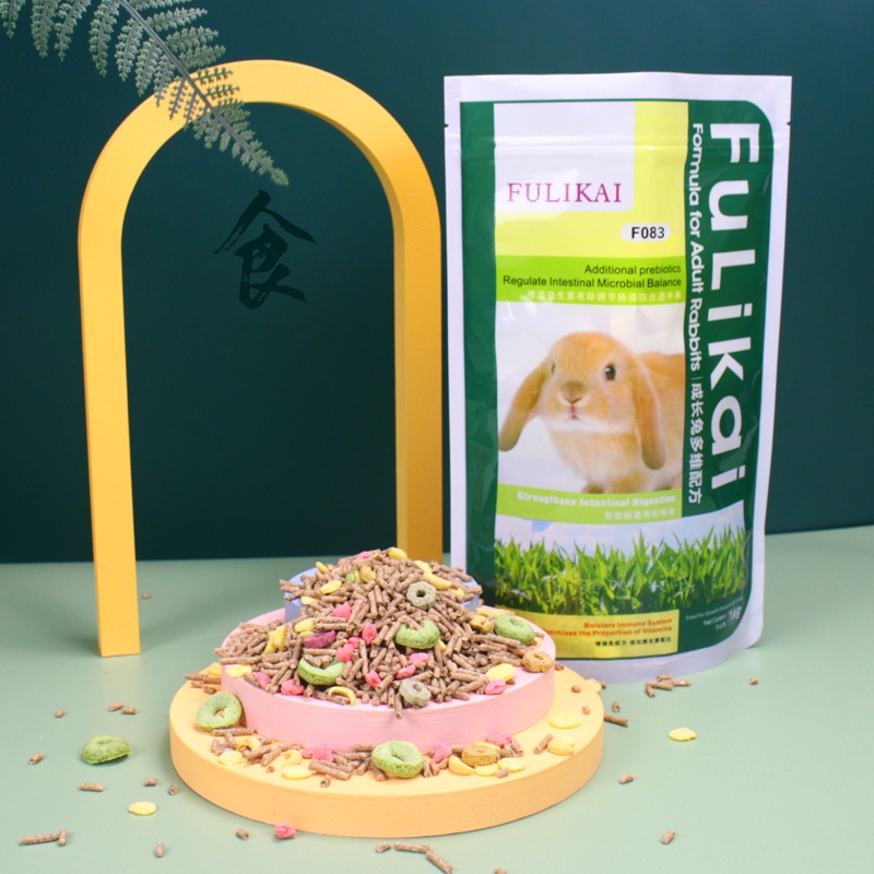 Rabbit Food 1kg Grass Hay High Fiber Pellet Formula Bunny Food Pellet