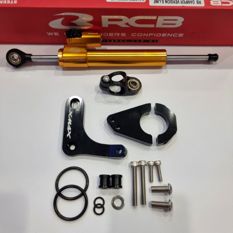 YAMAHA XMAX X MAX RCB SLINE DAMPER S LINE DAMPER BRACKET Shopee Malaysia