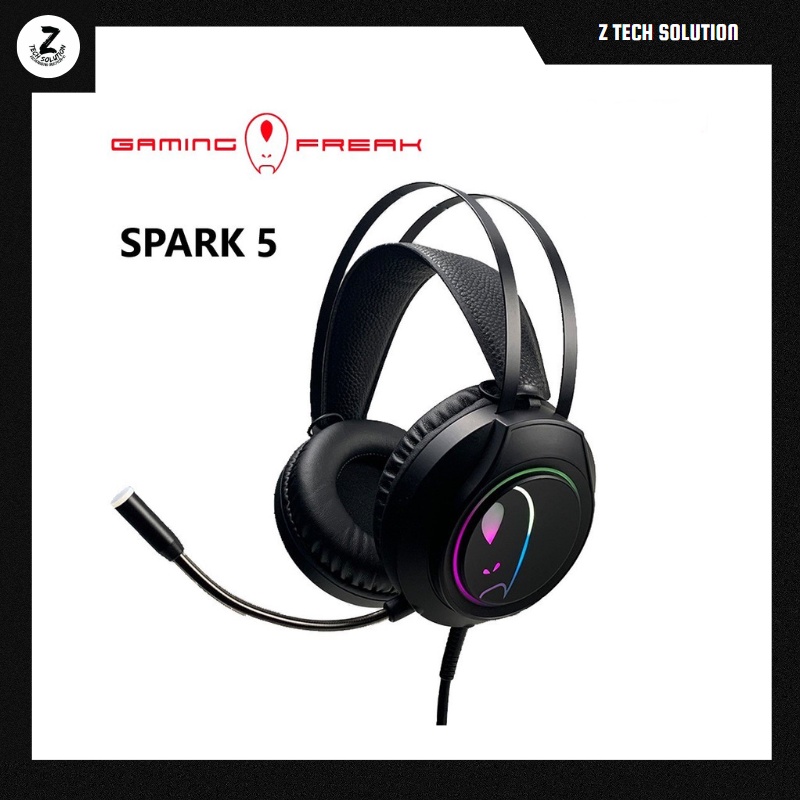 Gaming Freak Spark 5 RGB 7.1 Virtual Gaming Headset