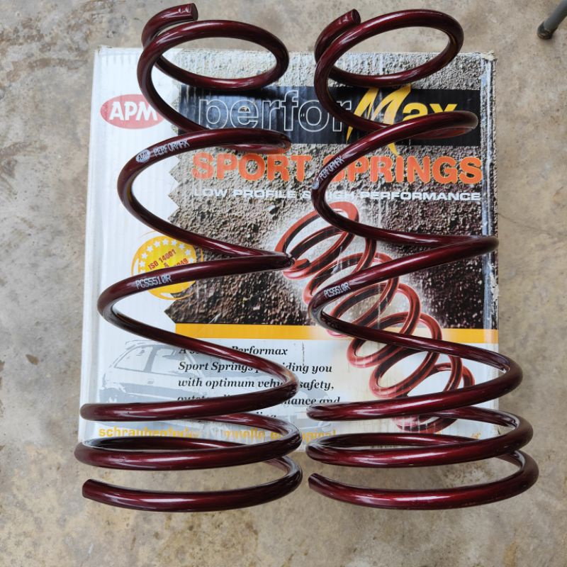 Rear Coil Spring Sport APM Performax Toyota Corolla SEG AE111 AE101