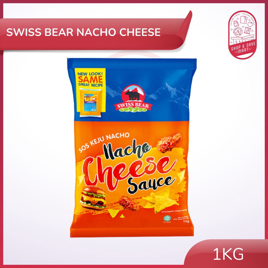 SWISS BEAR Nacho Cheese Sauce 1kg Sos Keju Nacho Shopee Malaysia