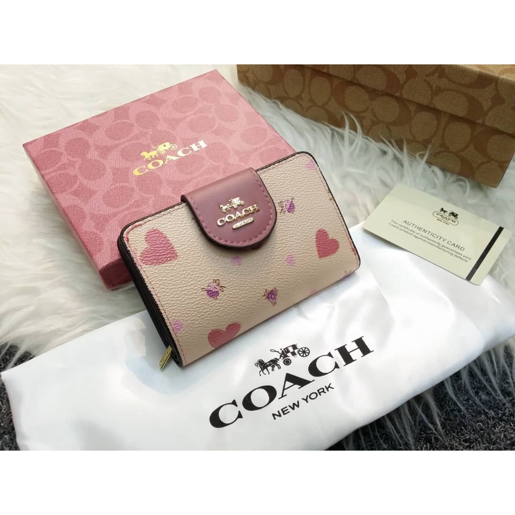 Hot Restock? Coach Wallet Purse Dompet For Women With Box | Shopee Malaysia