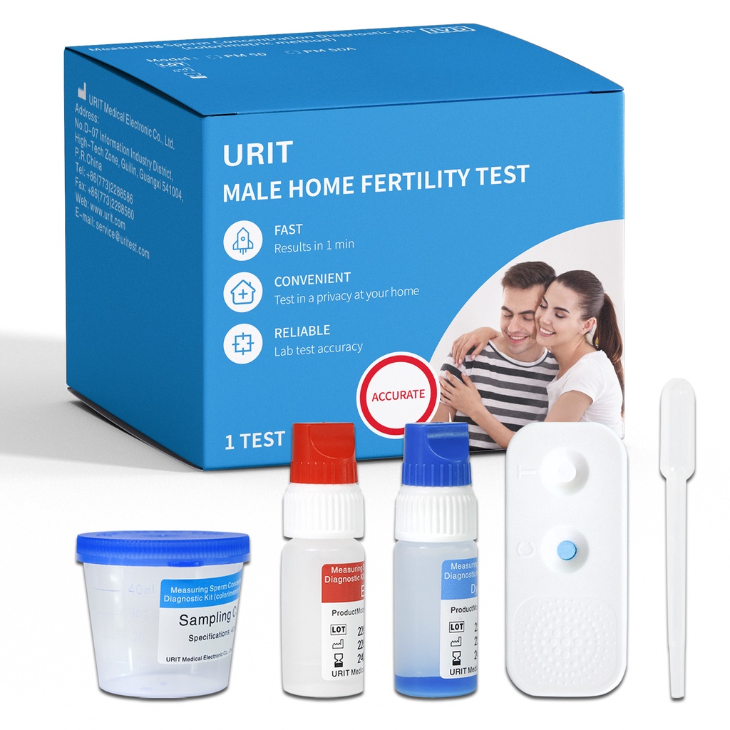 [post In 1day] Home Sperm Count Test Kit Male Fertility Kit Sperm Concentrations In Semen