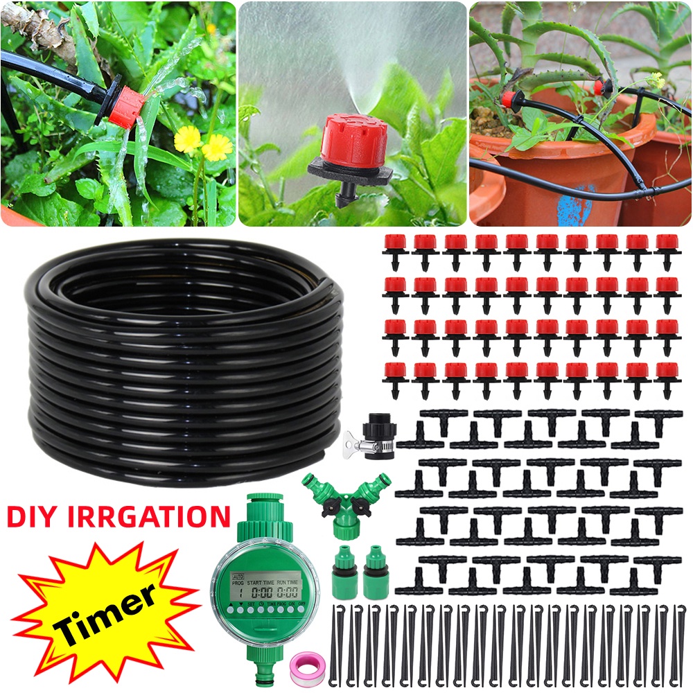 DIY Automatic Garden Micro Drip Irrigation System with Intelligent