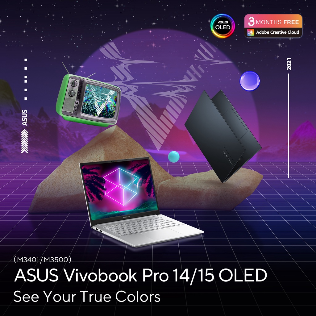 ASUS Vivobook Pro 15 OLED M3500 Price in Malaysia & Specs - RM4679 ...