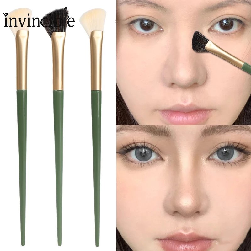 Soft Angled Half Sector Contour Brush/ Delicate Bristles Nose Shadow