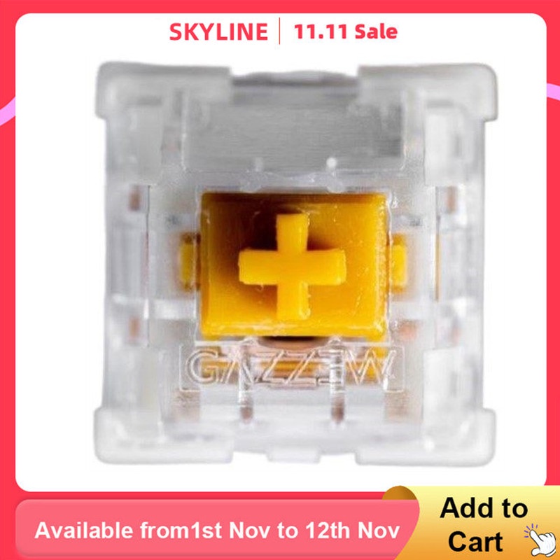 【In Stock】Gazzew BOBA U4T RGB THOCKY Switch (62g & 68g) / Smooth