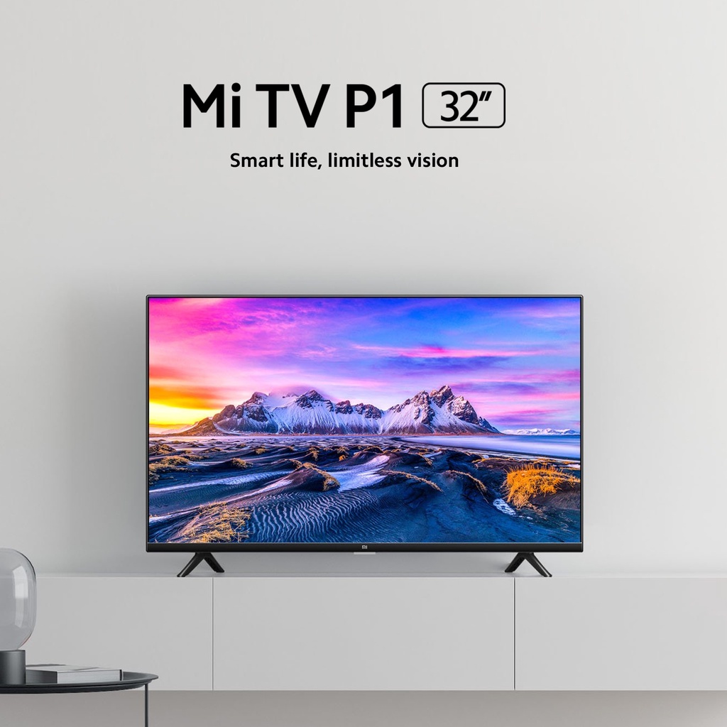 Xiaomi Mi Smart TV P1 32" HD Display | Shopee Malaysia