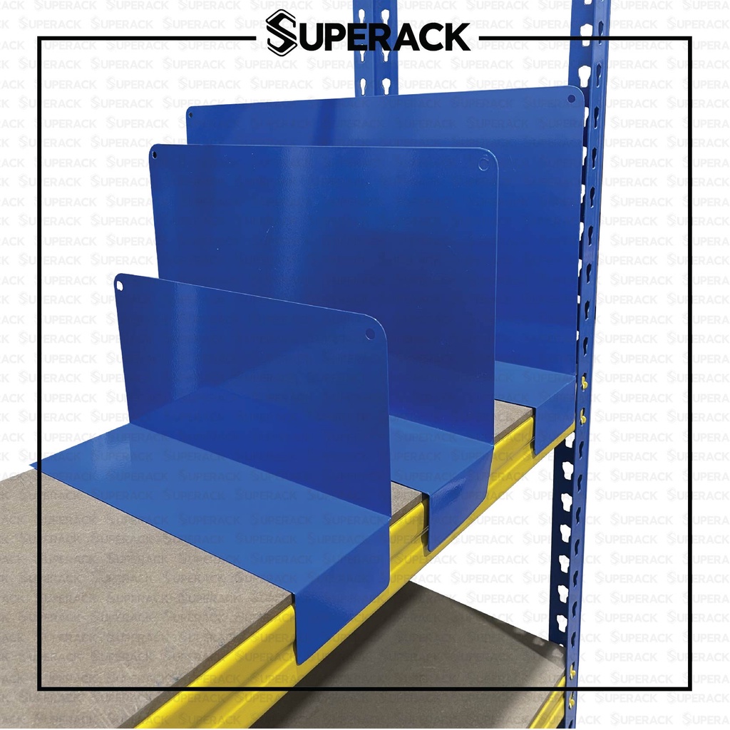 SUPERACK Rack Shelves Divider Boltless Rack Divider Storage Rack Organizer Steel Plate Shelf