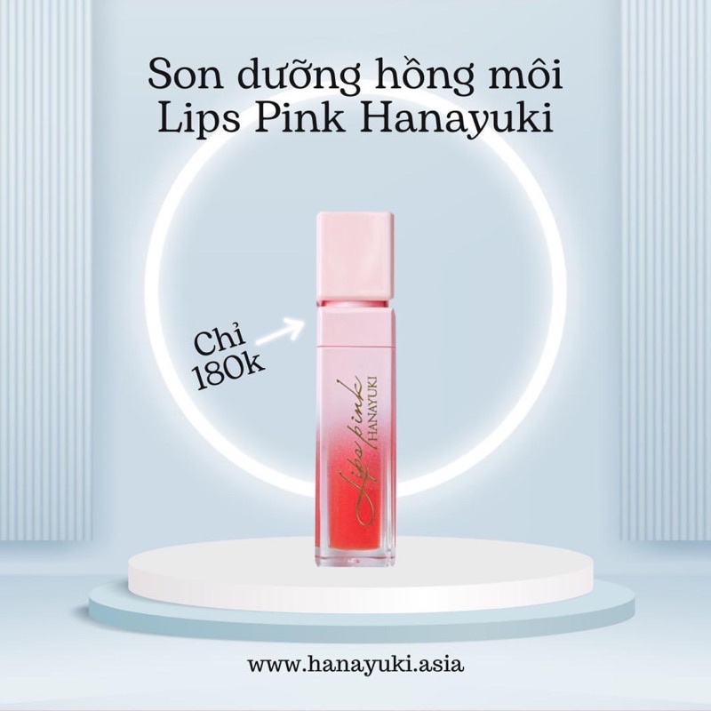 (Genuine Hanayukidate 2024) Hanayuki Lip Balm To Remove Dark, Pink