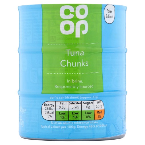 Coop Tuna Chunks in Brine 145g x 3 (Tuna Chunks in Spring Water