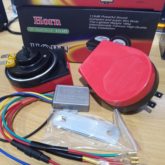 Csw Car Motorcycle Horn Eho Telolet 22 Sound 12V Double Horn Beat Vario