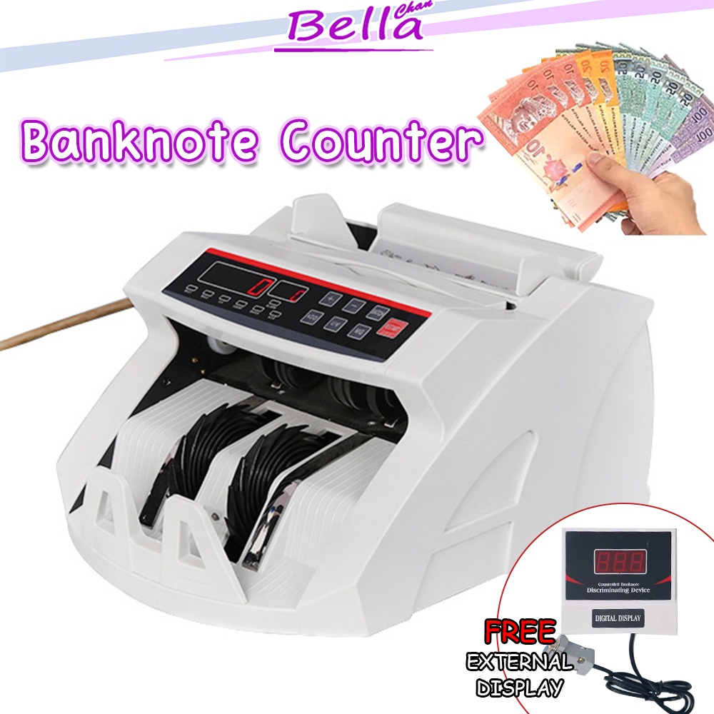 BANKNOTE COUNTER with UV Function Cash Banknote Detector Money Notes