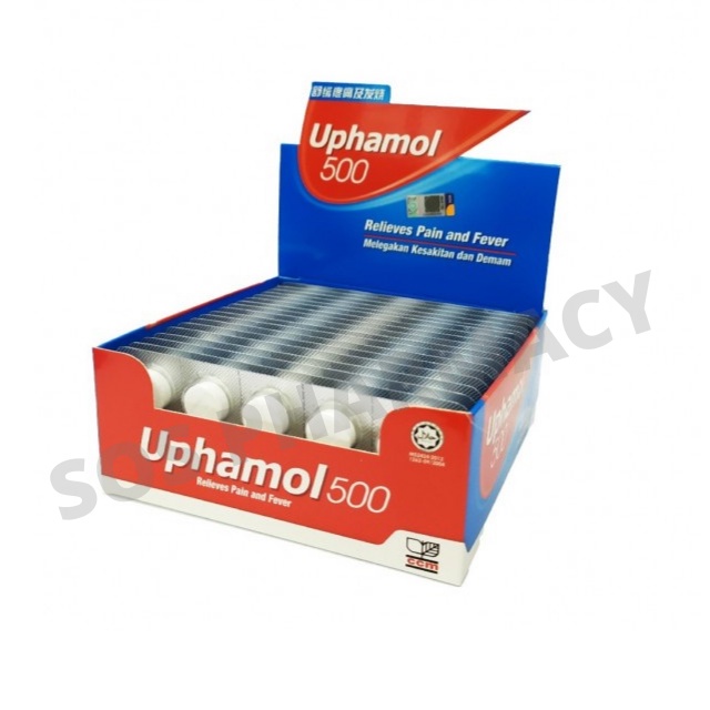 Uphamol 500mg tablet (1box - 18 Strip)
