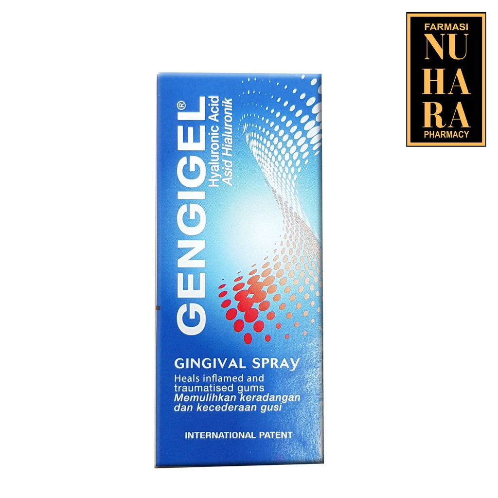Gengigel Spray 20ml for mouth ulcer/inflamed and traumatised gum. Suitable for infant Shopee