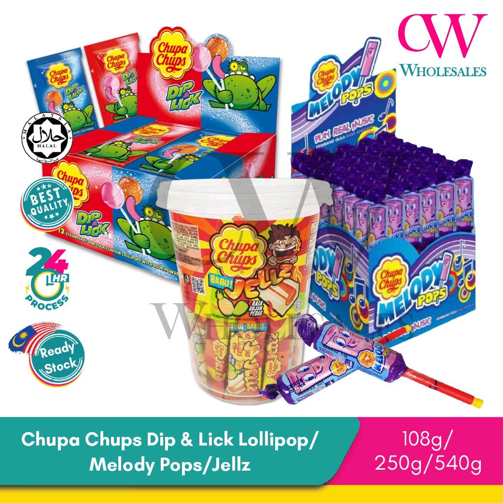 Chupa Chups Dip And Lick Chupa Chups Melody Pops Chupa Chups Jellz Rasa 