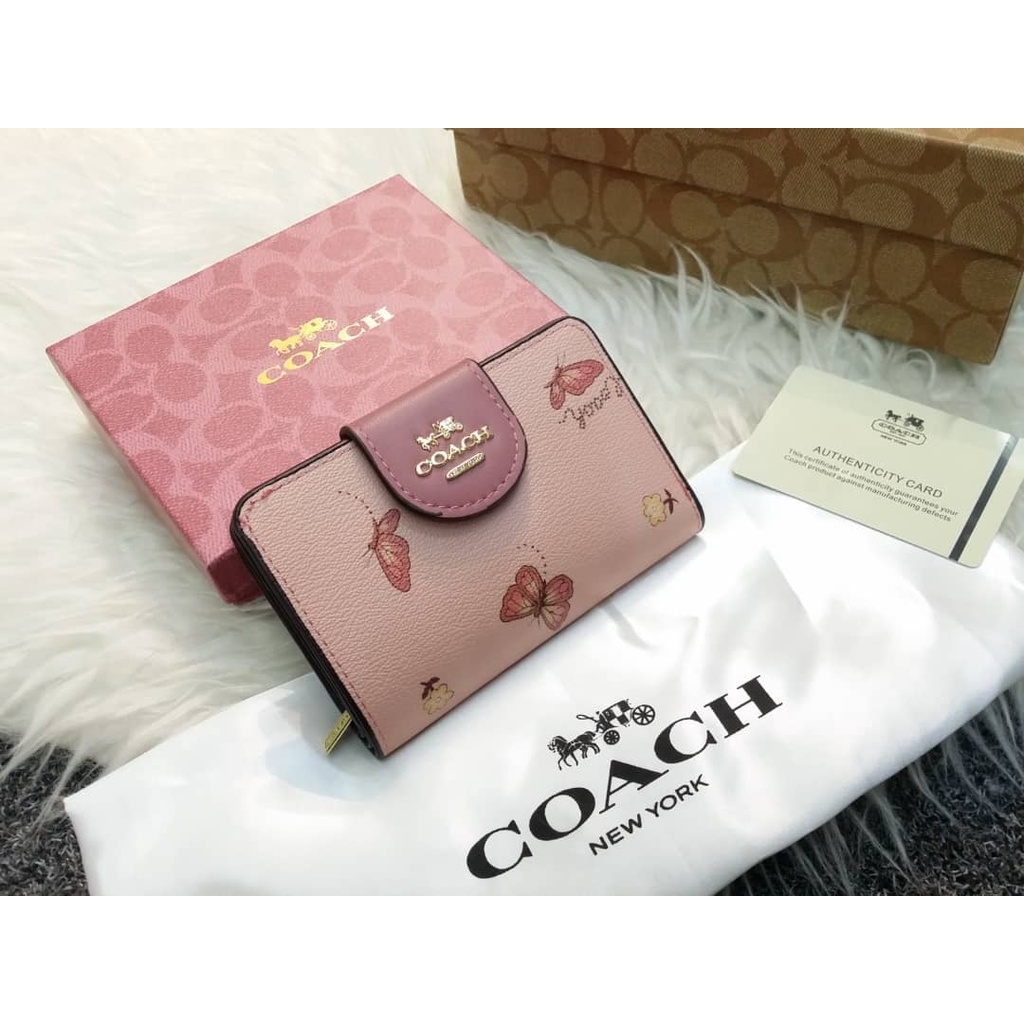 Hot Restock? Coach Wallet Purse Dompet For Women With Box | Shopee Malaysia