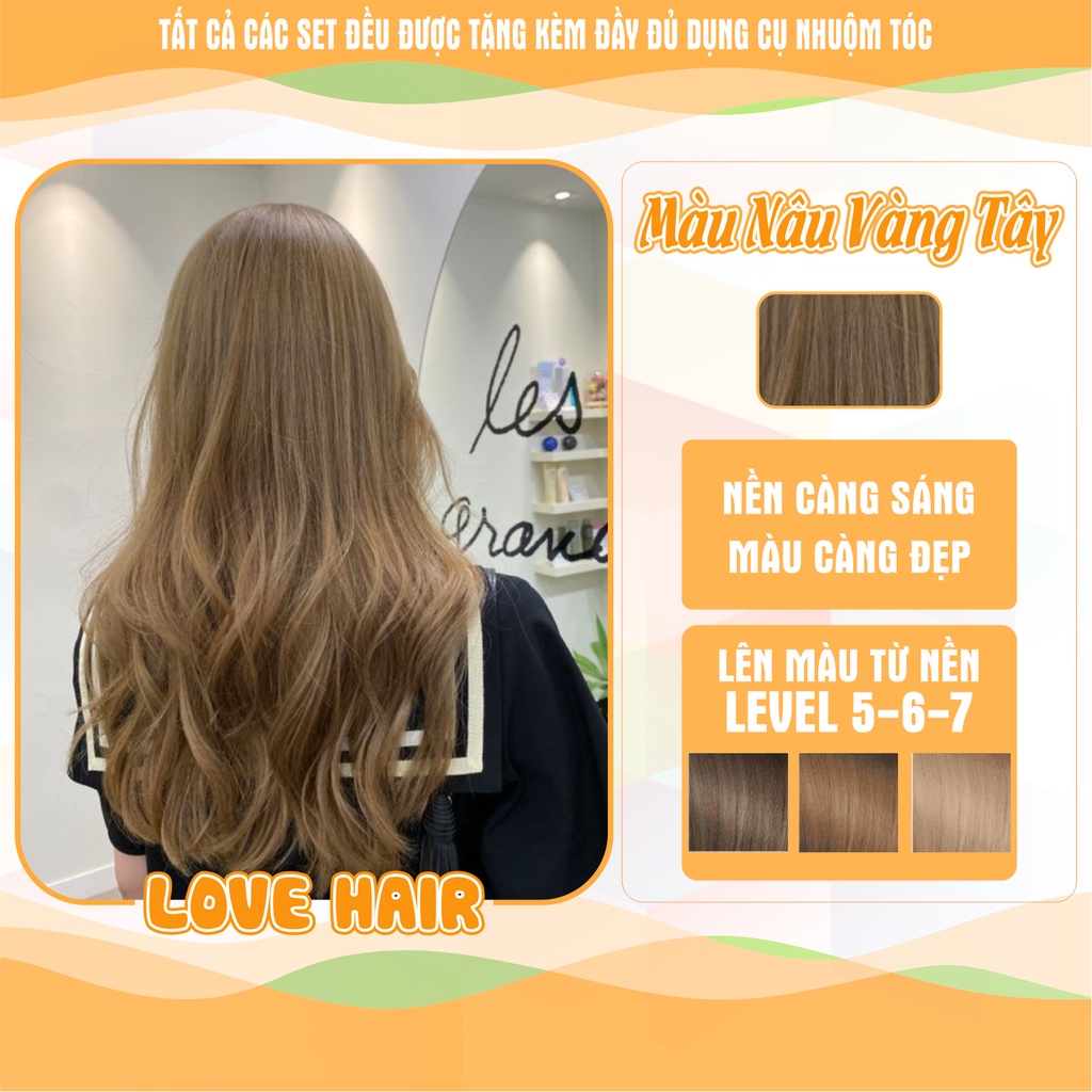 OXY Western Love Hair Hair Hair Color Hair Dye Comes With Gloves ...