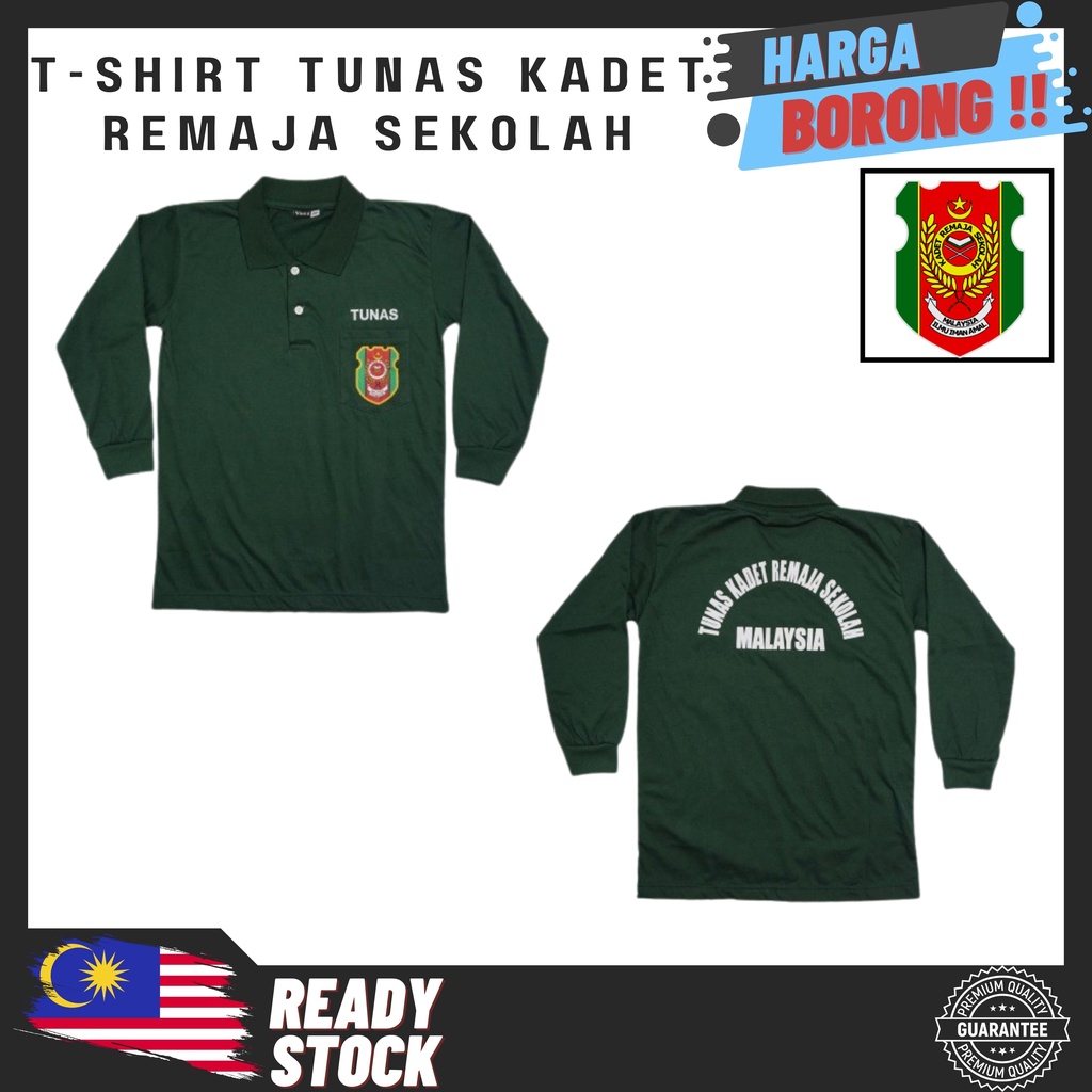 UNIFORM | T-SHIRT TKRS LENGAN PANJANG | LONG SLEEVE | TUNAS KADET ...