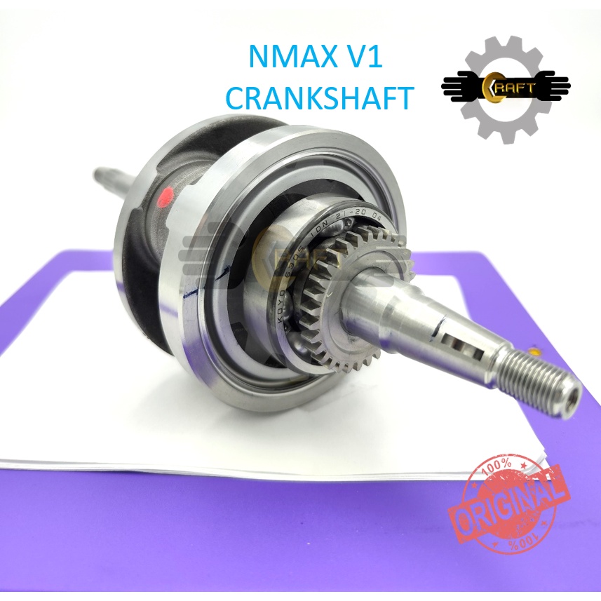 YAMAHA NMAX V1 NVX CRANKSHAFT 100 ORIGINAL HLY NMAX V1 BV4 E1400 10 NVX B65 E1400 20